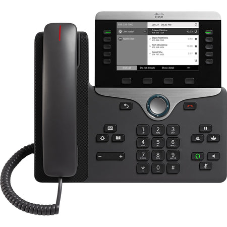 Cisco 8811 IP Phone - Corded - Wall Mountable, Desktop - Charcoal - CP-8811-3PCC-K9=