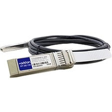 AddOn ADTRAN 1710484F1 Compatible TAA Compliant 10GBase-CU SFP+ to SFP+ Direct Attach Cable (Passive Twinax, 1m) - 1710484F1-AO