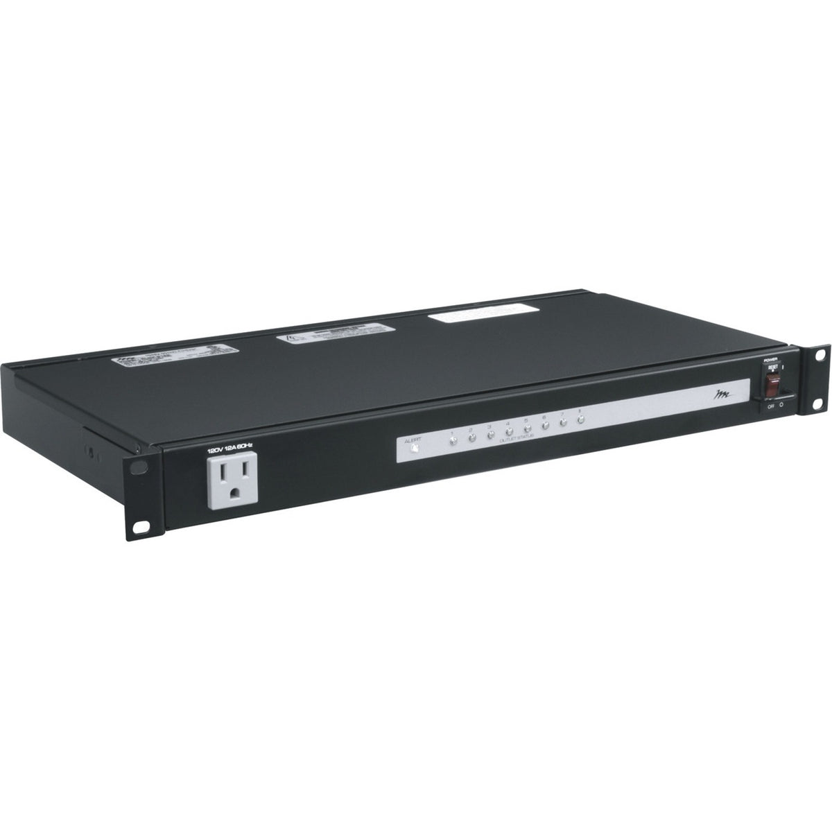 Middle Atlantic Select Series 9-Outlet Rack Mounted PDU with RackLink - 15 Amp Power Distribution Unit - RLNK-915R