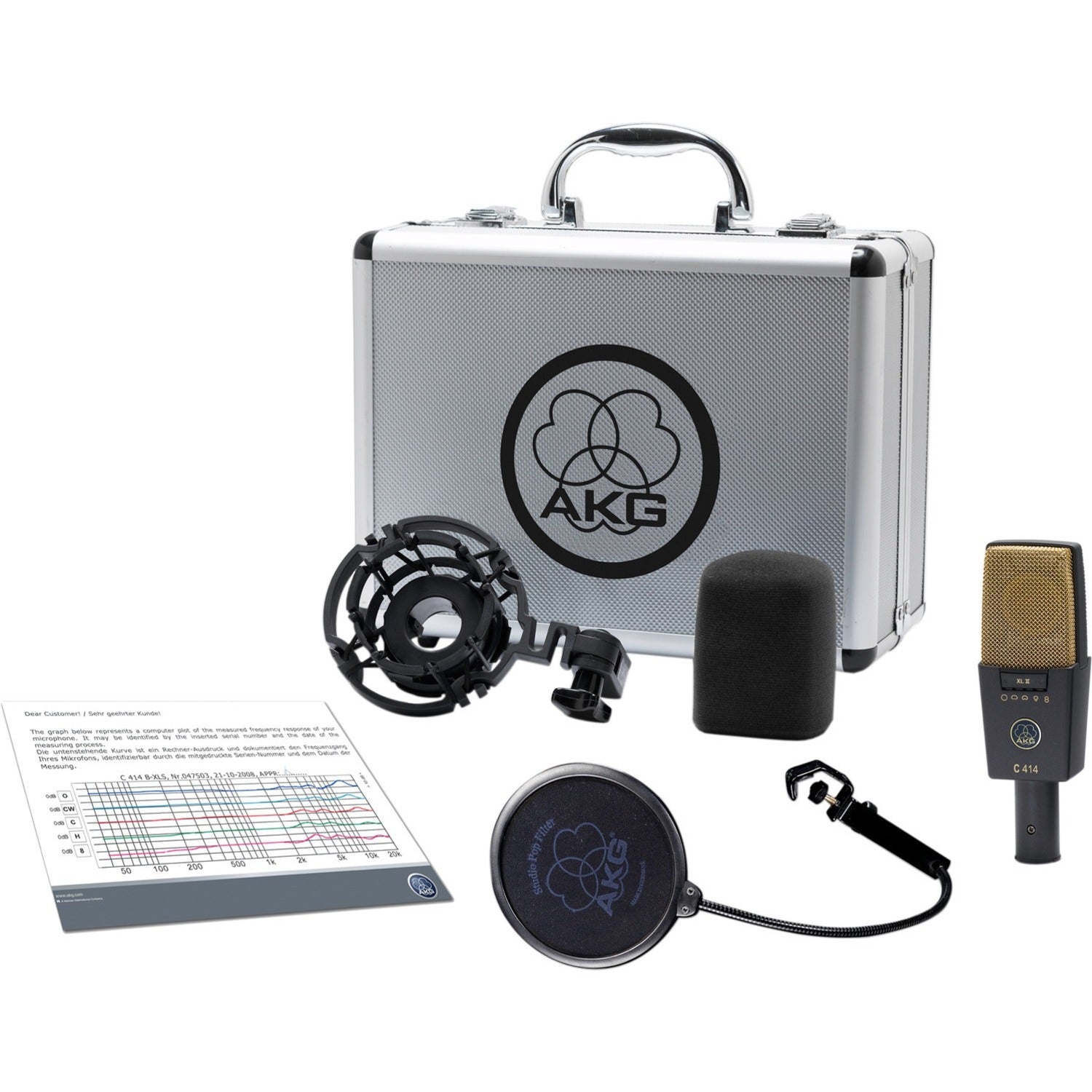 AKG C414 XLII Wired Condenser Microphone - 3059X00060