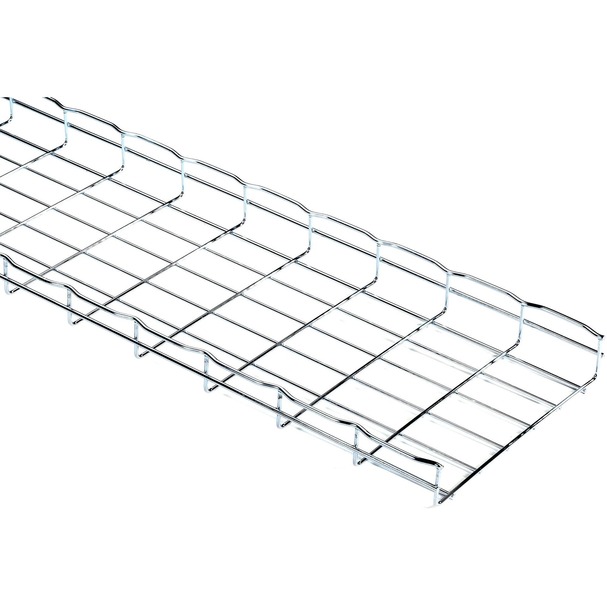 Black Box Basket Tray Section - 2"H x 10'L x 12"W, Steel, 3-Pack - RM784-3PK