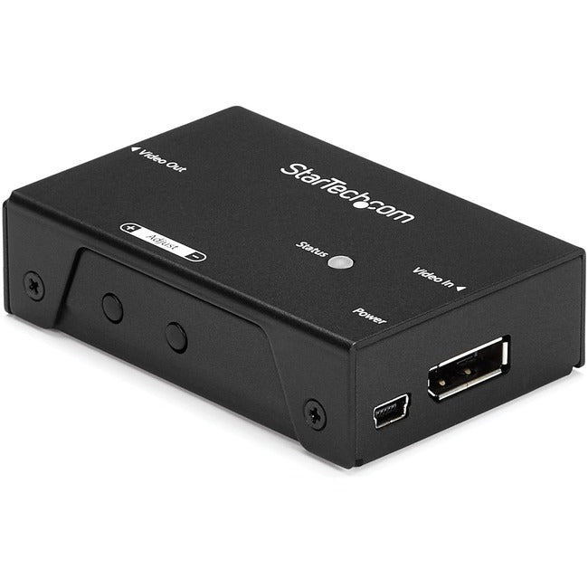 StarTech.com DisplayPort Signal Booster - DisplayPort Extender - DP Video Signal Amplifier - 4K 60Hz - DPBOOST