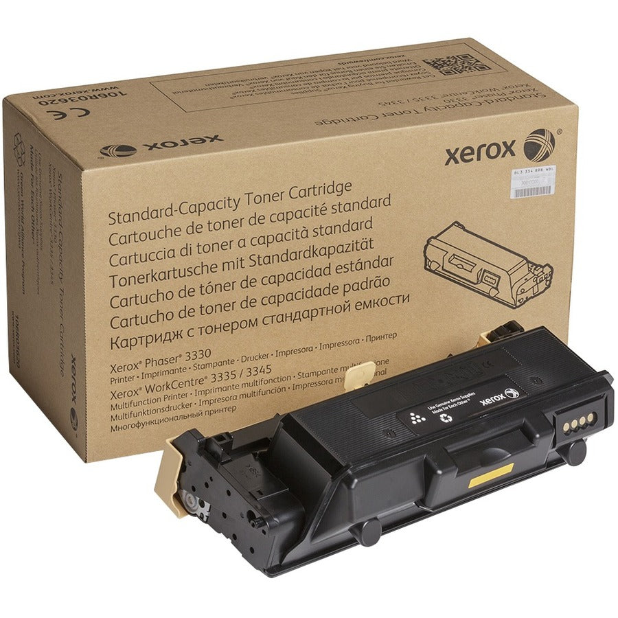 Xerox Original Standard Yield Laser Toner Cartridge - Black - 1 Each - 106R03620