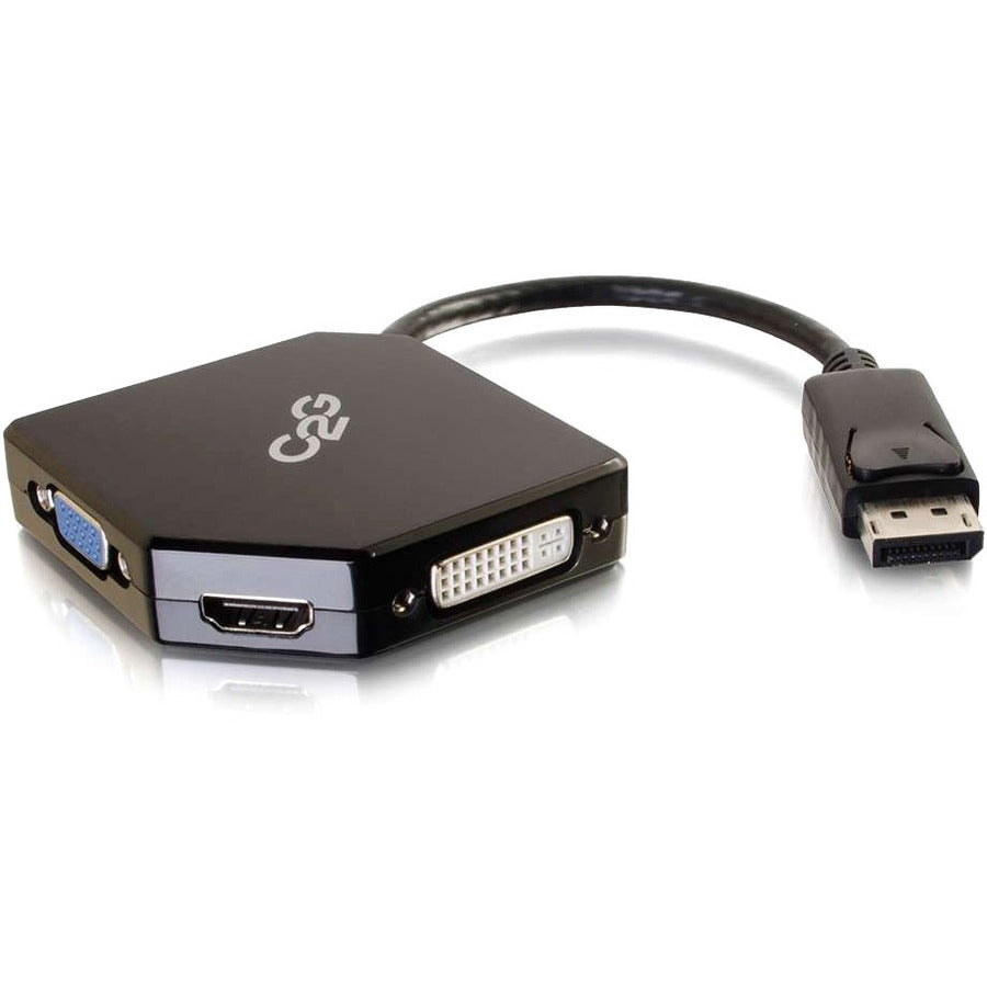 C2G DisplayPort to HDMI, VGA, DVI Adapter Converter - M/F - 54340