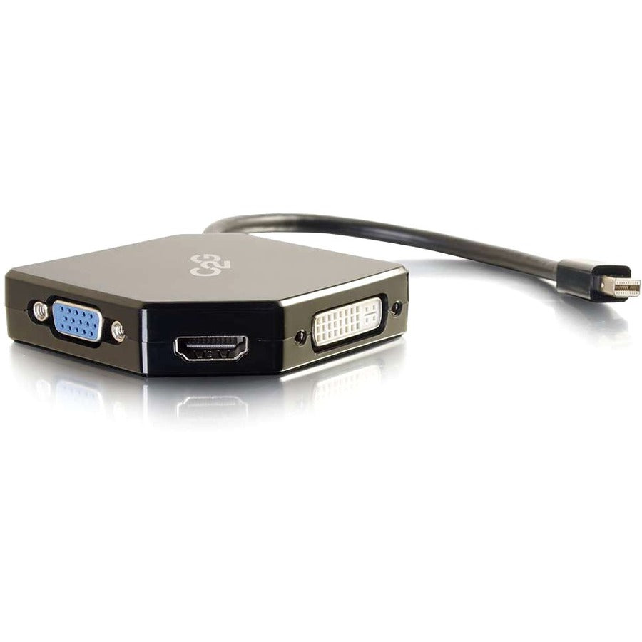 C2G Mini DisplayPor to HDMI, VGA or DVI Adapter - M/F - 54341