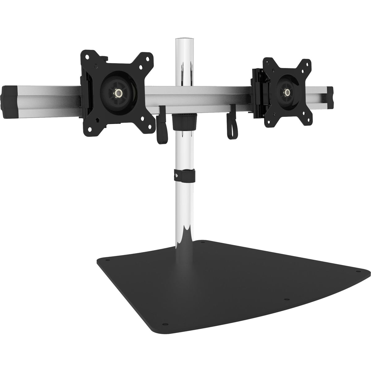SIIG Easy-Adjust Dual Monitor Desk Stand - 13" to 27" - CE-MT2011-S1