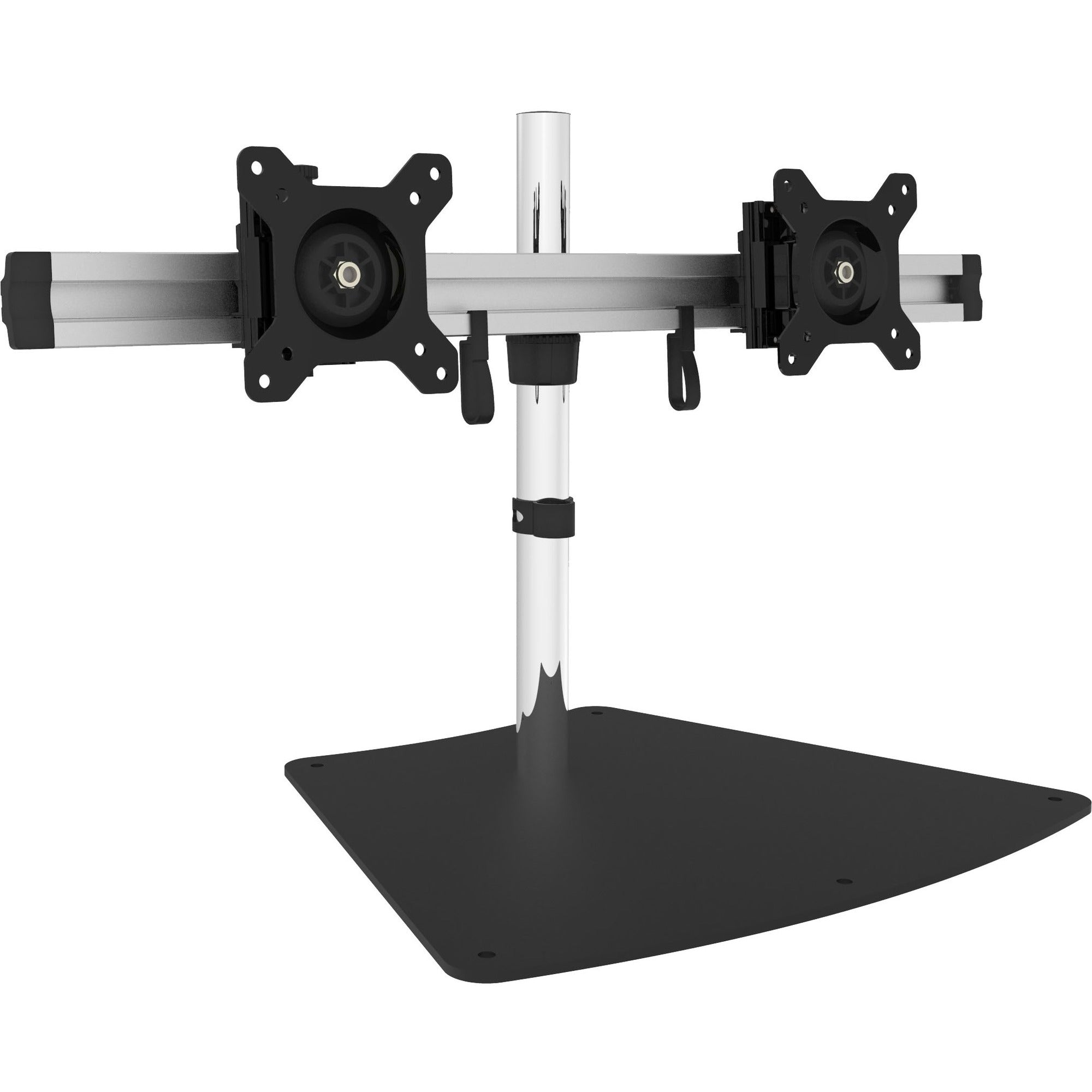SIIG Easy-Adjust Dual Monitor Desk Stand - 13" to 27" - CE-MT2011-S1