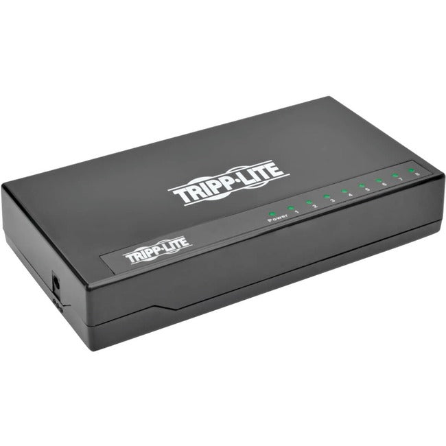 Tripp Lite by Eaton 8-Port Gigabit Ethernet Switch Desktop RJ45 Unmanaged Switch 10/100/1000 Mbps - NG8P