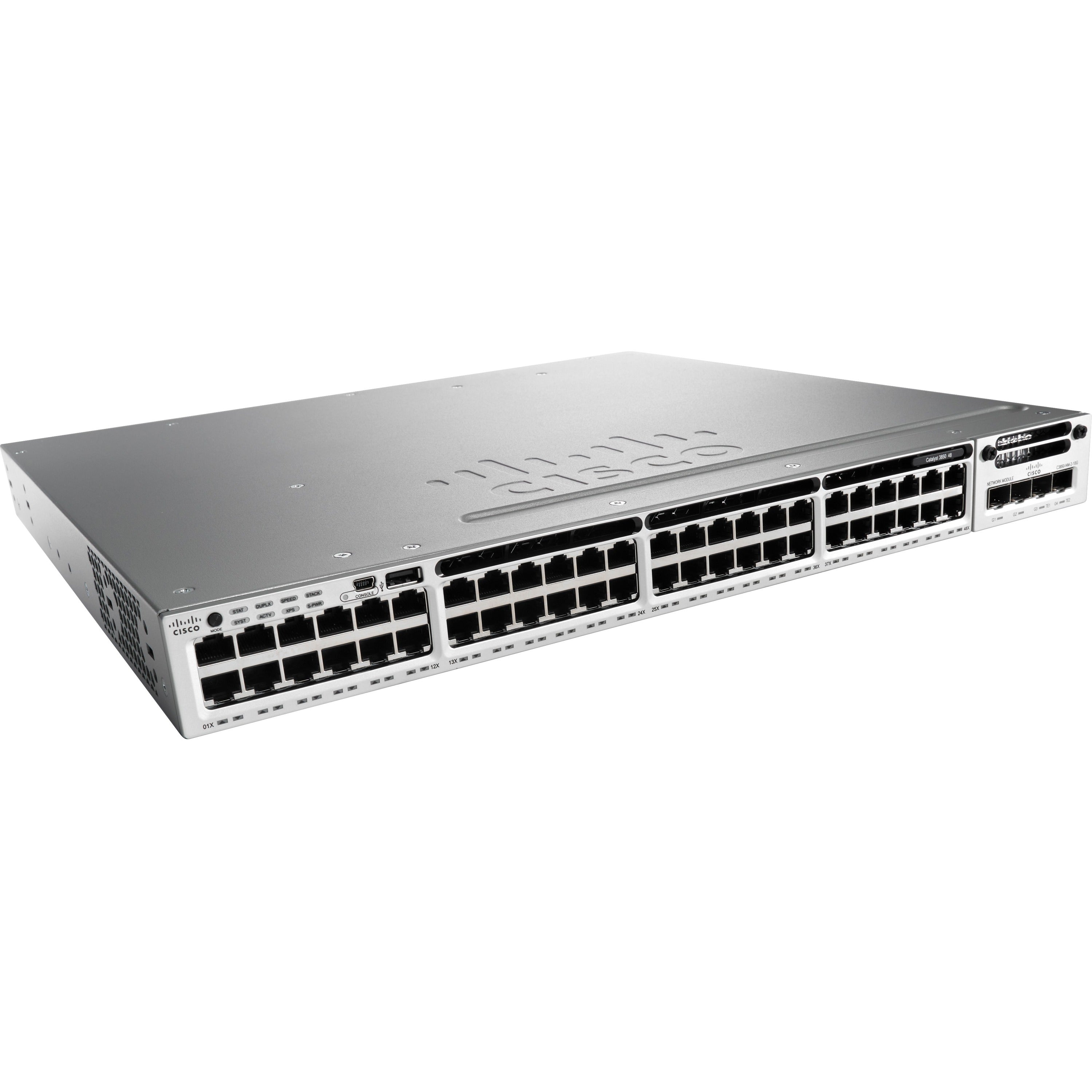 Cisco Catalyst 3850-48U Layer 3 Switch - WS-C3850-48U-E-RF