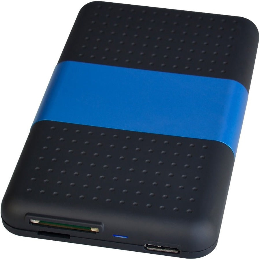 SIIG USB 3.0 to SATA Hard Drive with SD Reader Enclosure - 2.5" - JU-SA0S12-S1