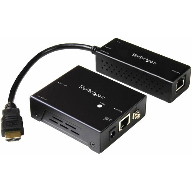 StarTech.com 4K HDMI Extender with Compact Transmitter - Up to 40 m (130 ft.) - HDBaseT Extender Kit - UHD 4K - ST121HDBTDK - ST121HDBTDK