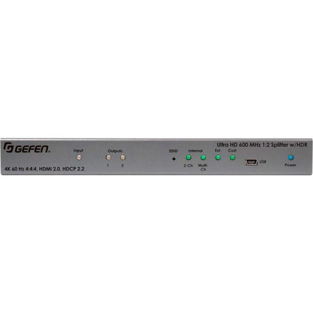 Gefen Ultra HD 600 MHz 1:2 Splitter for HDMI w/ HDR - EXT-UHD600-12