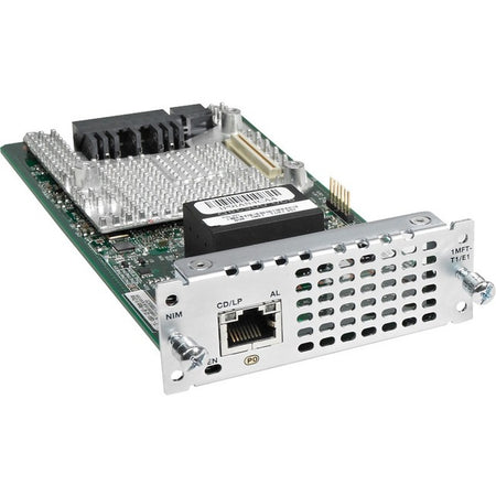 Cisco 1 port Multi-flex Trunk Voice/Clear-channel Data T1/E1 Module - NIM-1MFT-T1/E1-RF