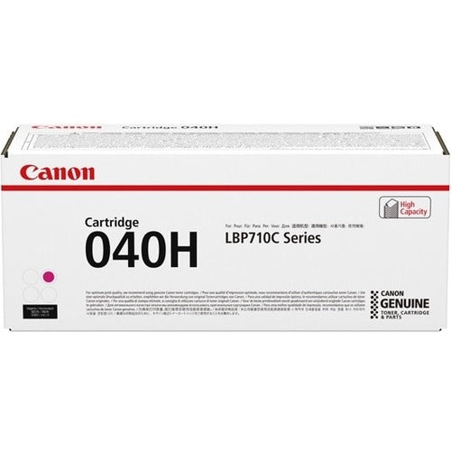 Canon CRG-040HMAG Original High Yield Laser Toner Cartridge - Magenta Pack - 0457C001