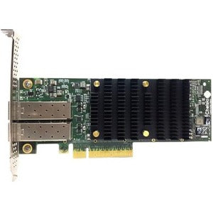 Chelsio 2-port Low Profile 10/25GbE Server Offload Adapter with PCI-E x8 Gen 3, Server Offload. SFP28 connector - T6225-SO-CR