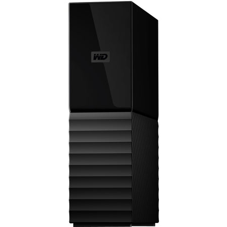 WD My Book 6TB USB 3.0 desktop hard drive with password protection and auto backup software - WDBBGB0060HBK-NESN