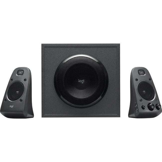 Logitech Z625 2.1 Speaker System - 200 W RMS - Black - 980-001258