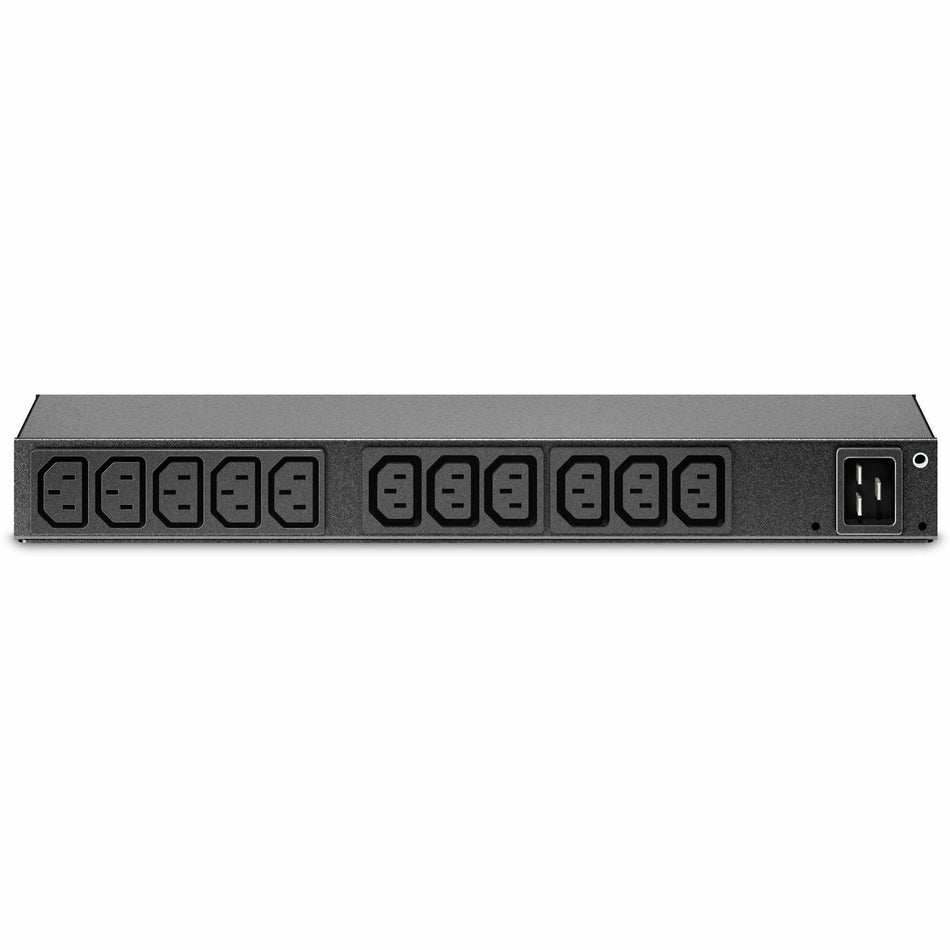 APC NetShelter Basic Rack PDU, 0U, 1 phase, 3.3kW, 100-240V 20A or 200-240V 16A, 13 C13 outlets, C20 inlet - AP6020A
