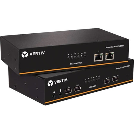 Vertiv Avocent LongView - Dual Monitor, USB, Audio, CATx up to 100m / 330ft - LV5020P-001