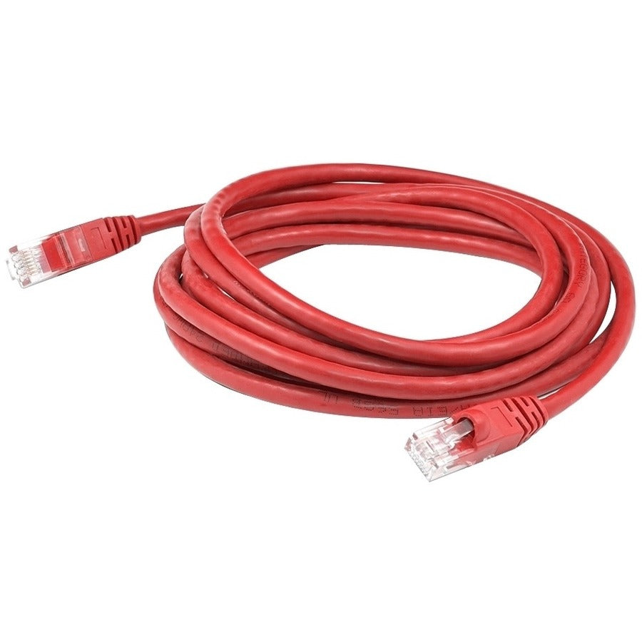 AddOn 2m RJ-45 (Male) to RJ-45 (Male) Red Cat6 STP Plenum-Rated Copper Patch Cable - ADD-2MCAT6SSP-RD