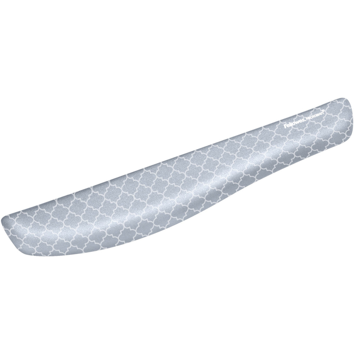 Fellowes&reg; PlushTouch™ Foam Keyboard Wrist Rest with MICROBAN&reg; - Lattice (9549801) - 9549801