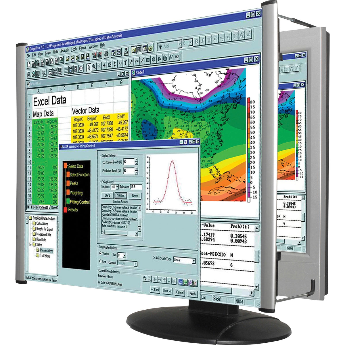 Kantek Lcd Monitor Magnifier Fits 24in Widescreen Monitors - MAG24WL