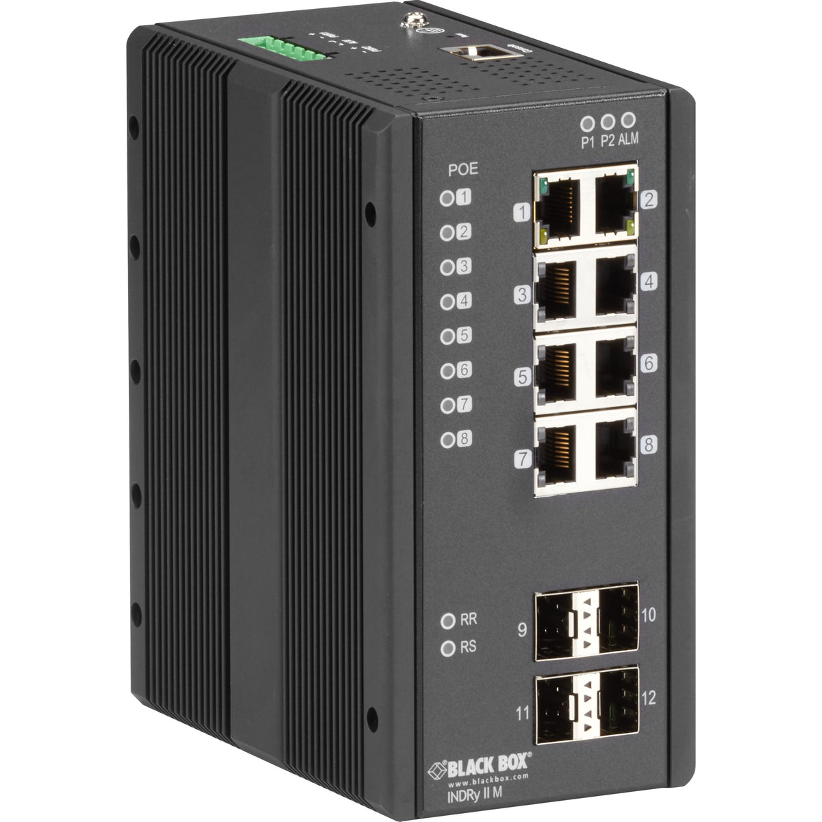 Black Box Hardened Managed Ethernet Switch - LIE1014A