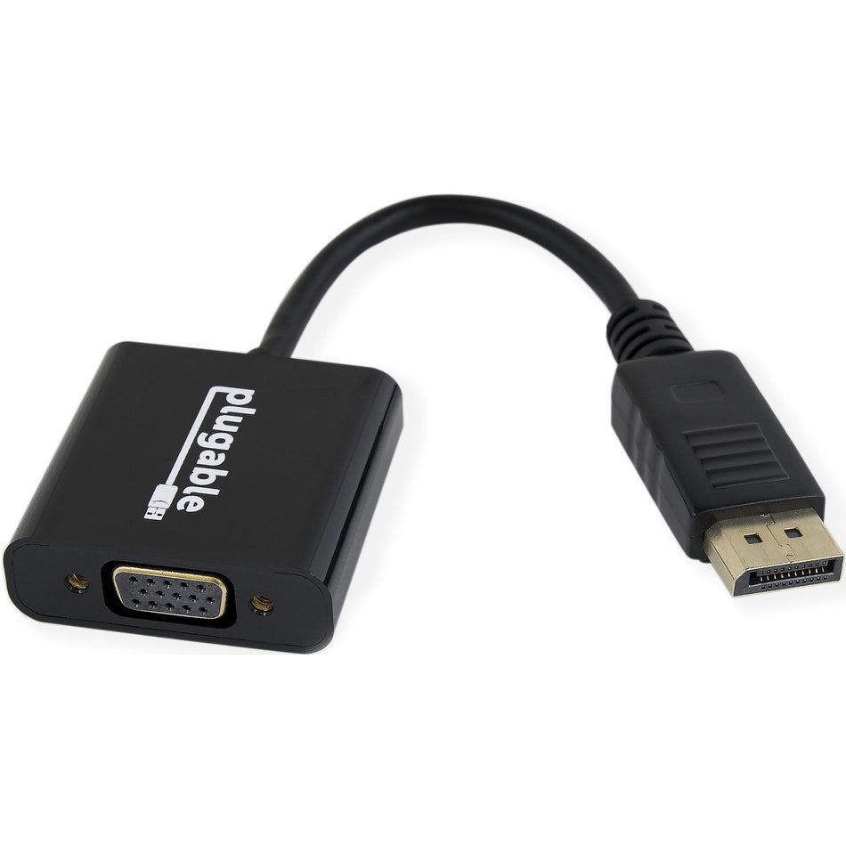 Plugable DisplayPort to VGA Adapter - Active DP/DP to VGA Converter - DPM-VGAF
