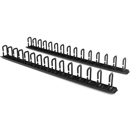 StarTech.com Vertical Cable Organizer with D-Ring Hooks - Vertical Cable Management Panel - 40U - 6 ft. - CMVER40UD