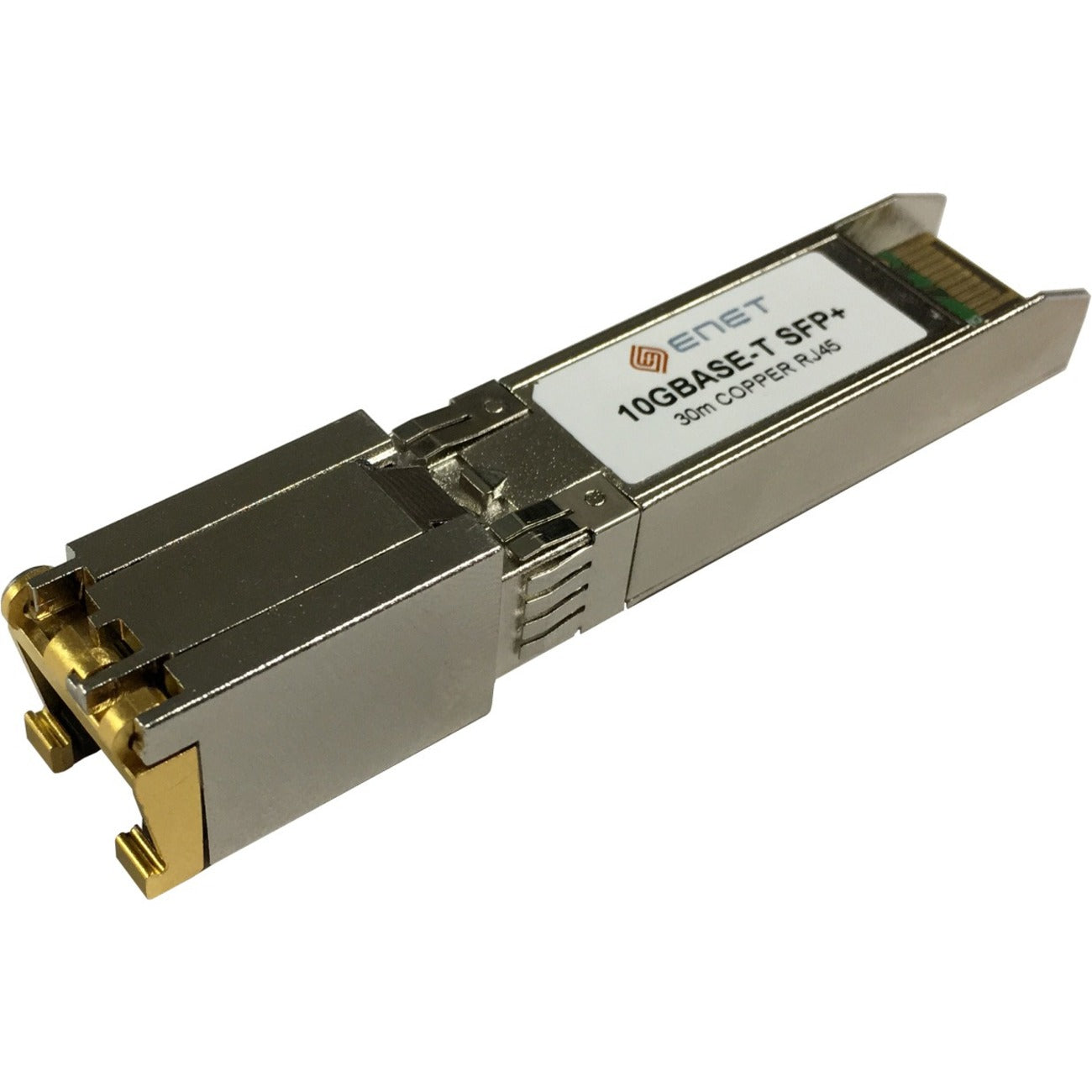 ENET Cisco Compatible SFP-10G-T TAA Compliant Functionally Identical 10GBASE-T Copper SFP+ for Cat6A/Cat7 RJ-45 30m Max - SFP-10G-T-ENC