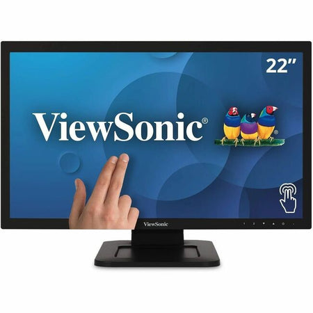 ViewSonic TD2210 22 Inch 1080p Single Point Resistive Touch Screen Monitor with DVI and VGA - TD2210