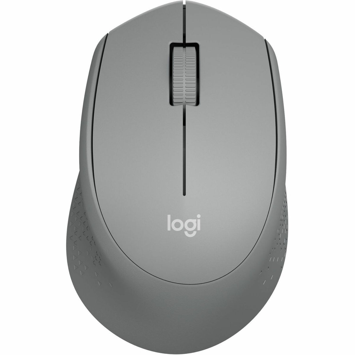 Logitech M330 SILENT PLUS Wireless Mouse, 2.4GHz with USB Receiver, Optical Tracking, Quiet & Lightweight, Gray - 910-004908