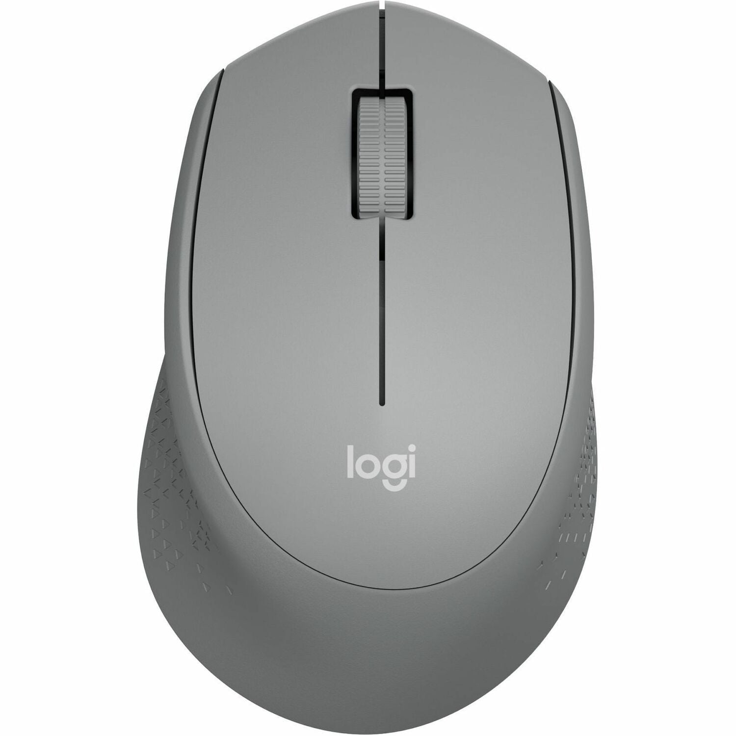 Logitech M330 SILENT PLUS Wireless Mouse, 2.4GHz with USB Receiver, Optical Tracking, Quiet & Lightweight, Gray - 910-004908