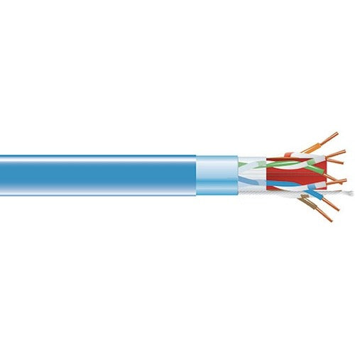 Black Box GigaTrue Cat.6a (F/UTP) Network Cable - C6ABC51S-BL-1000