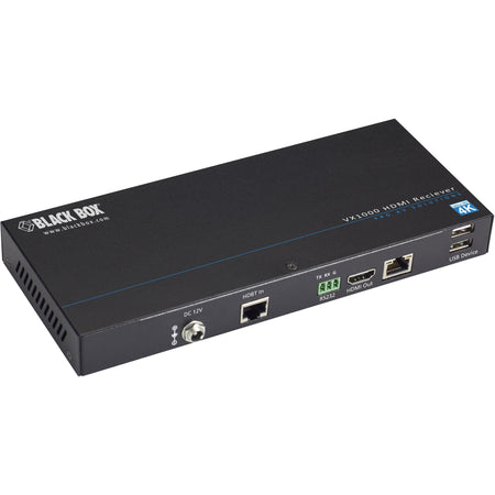 Black Box VX1000 Series Extender Receiver - 4K, HDMI, CATx, USB - VX-1001-RX