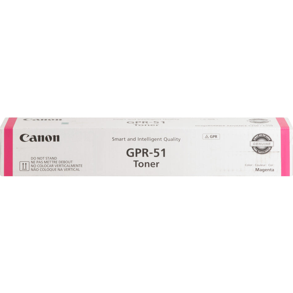Canon GPR-51 Original Laser Toner Cartridge - Magenta - 1 Each - GPR51M