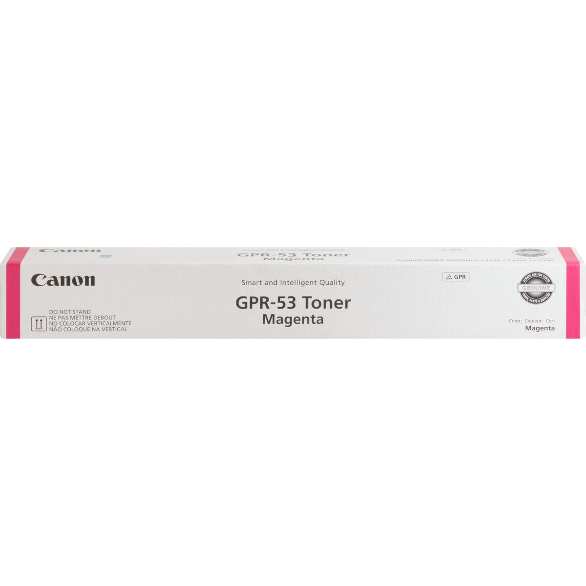 Canon GPR-53 Original Laser Toner Cartridge - Magenta - 1 Each - GPR53M