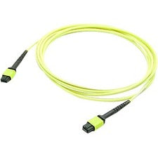 AddOn 3m MPO (Female) to MPO (Female) 12-Strand Orange OM1 Crossover Fiber OFNR (Riser-Rated) Patch Cable - ADD-MPOMPO-3M6MM