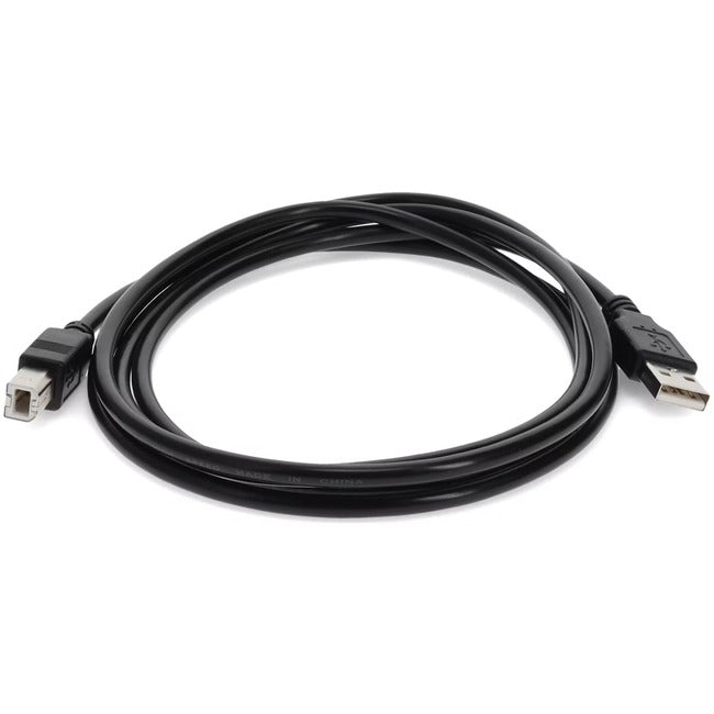 AddOn 3ft USB 2.0 (A) Male to USB 2.0 (B) Male Black Cable - USBEXTAB3