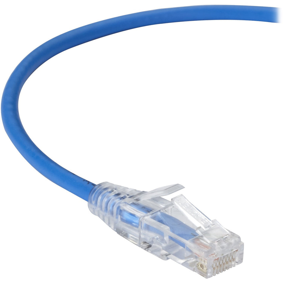 Black Box Slim-Net Cat.6a UTP Patch Network Cable - C6APC28-BL-07