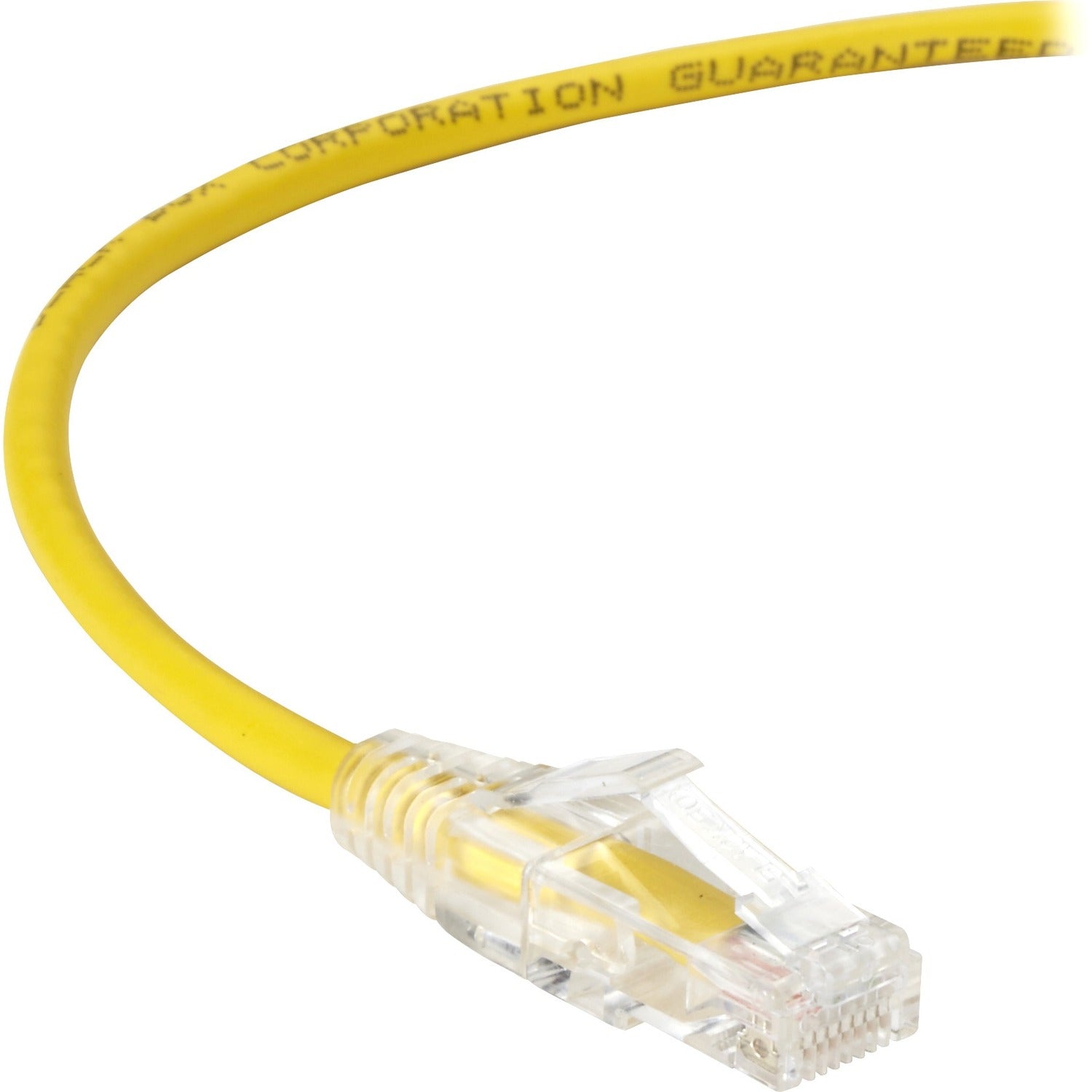 Black Box Slim-Net Cat.6 UTP Patch Network Cable - C6PC28-YL-04