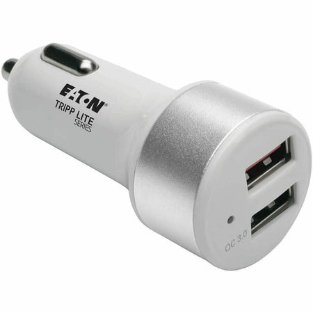 Eaton Tripp Lite Series Dual-Port USB Car Charger for Tablets and Cell Phones with Qualcomm Quick Charge 3.0 Technology - U280-C02-S-QC3