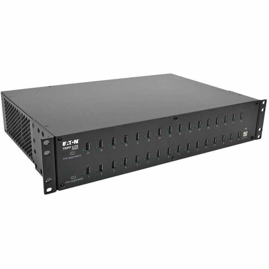 Eaton Tripp Lite Series 32-Port USB Charging Station with Syncing, 230V, 5V 80A (400W) USB Charger Output, 2U Rack-Mount - U280-032-RMINT