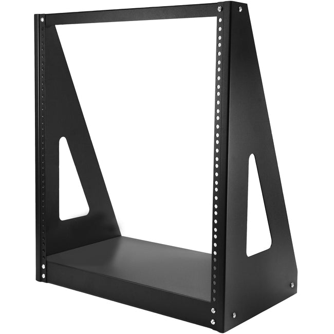 StarTech.com 2-Post 12U Heavy-Duty Desktop Server Rack, Small Open Frame 19in Network Rack for Home/Office IT Equipment, TAA Compliant - 2POSTRACK12