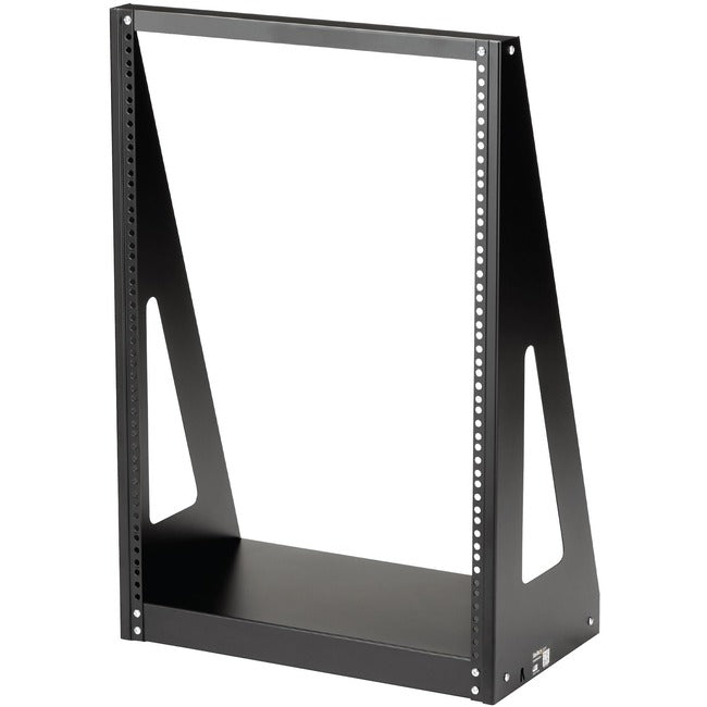 StarTech.com 2-Post 16U Heavy-Duty Desktop Server Rack, Small Open Frame 19in Network Rack for Home/Office IT Equipment, TAA Compliant - 2POSTRACK16