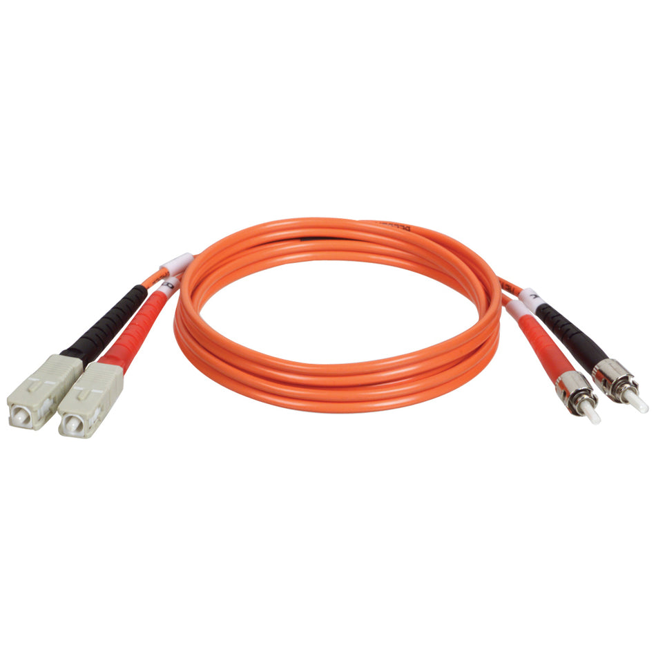 Eaton Tripp Lite Series Duplex Multimode 62.5/125 Fiber Patch Cable (SC/ST), 6M (20 ft.) - N304-06M