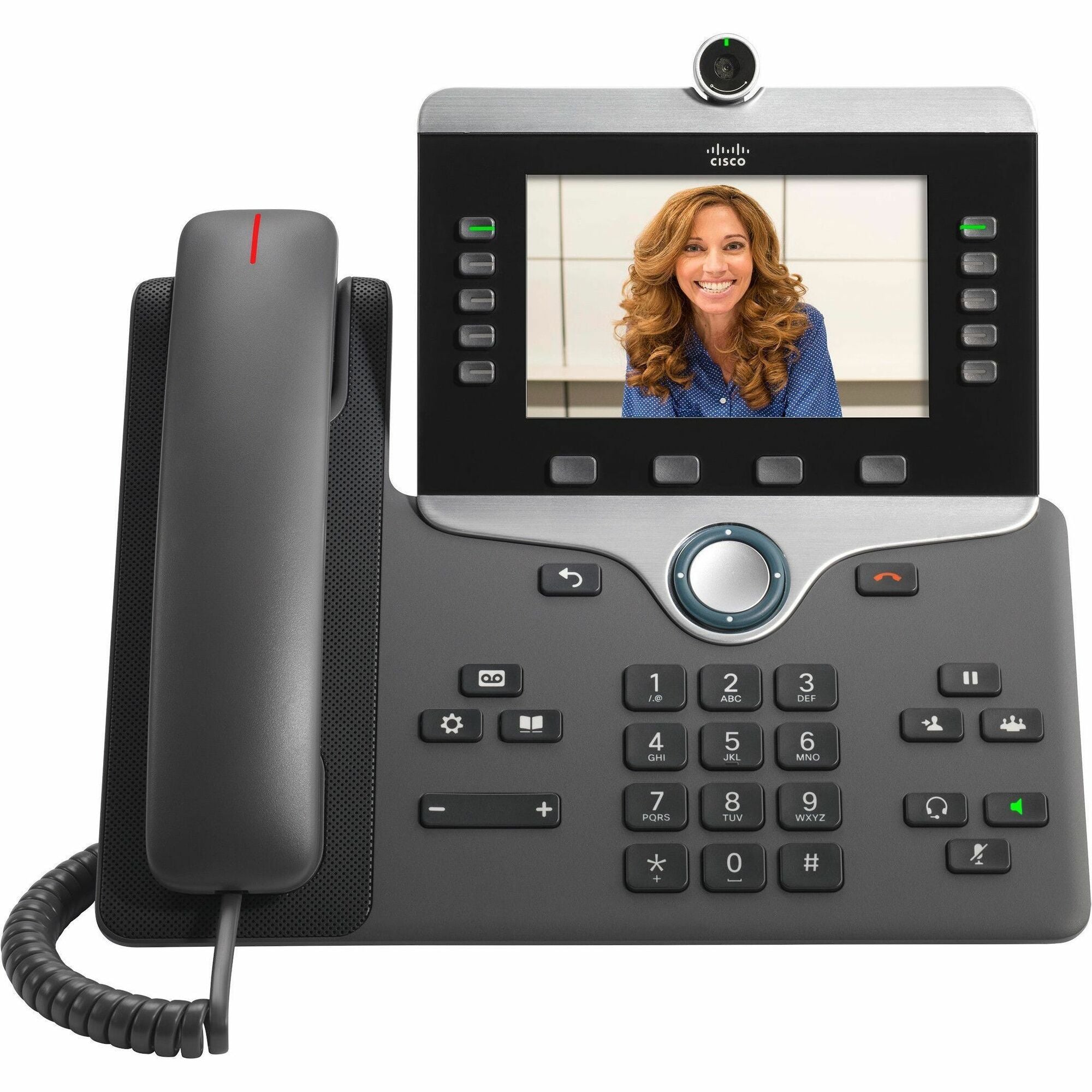 Cisco 8865 IP Phone - Corded - Corded/Cordless - Wi-Fi, Bluetooth - Wall Mountable - CP-8865-A-K9=