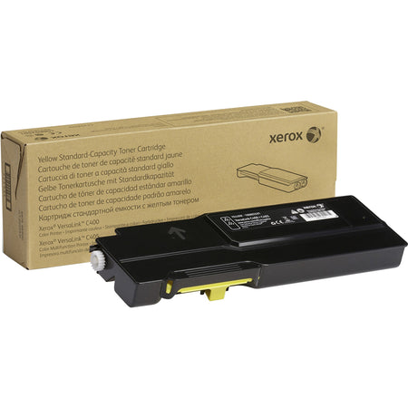 Xerox Original Standard Yield Laser Toner Cartridge - Yellow - 1 Each - 106R03501