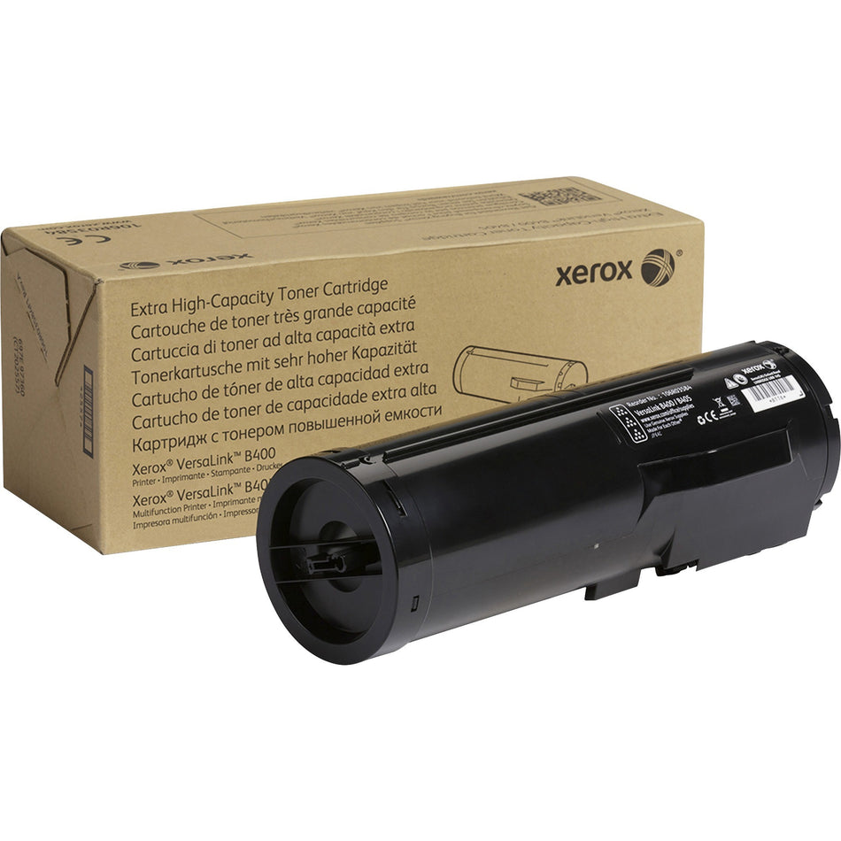 Xerox Original Extra High Yield Laser Toner Cartridge - Black - 1 Each - 106R03584