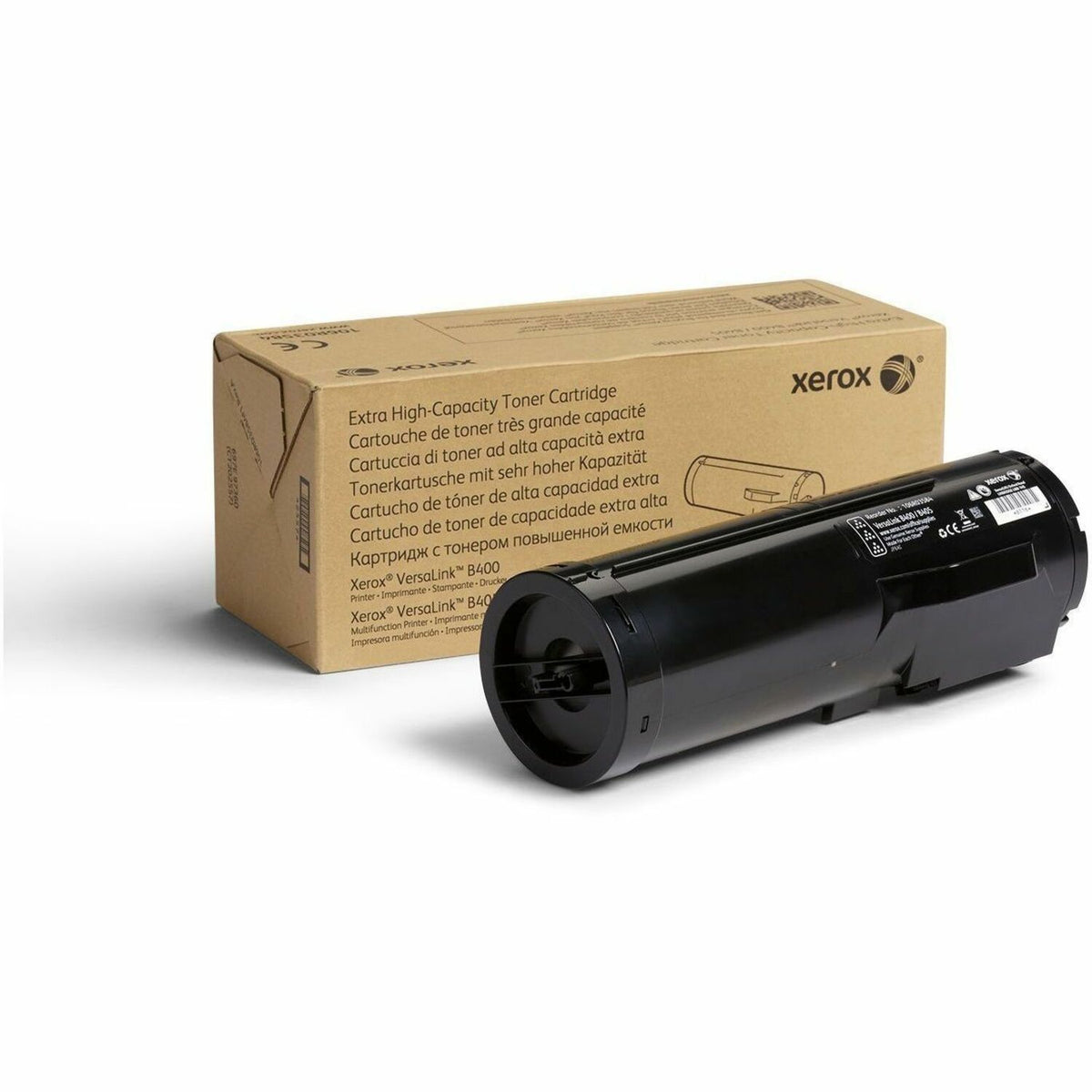 Xerox Genuine Xerox&reg; VersaLink&reg; B400 Printer, B405 Multifunction Printer Black Extra High capacity Toner Cartridge (24600 Pages) - 106R03584 - 106R03584